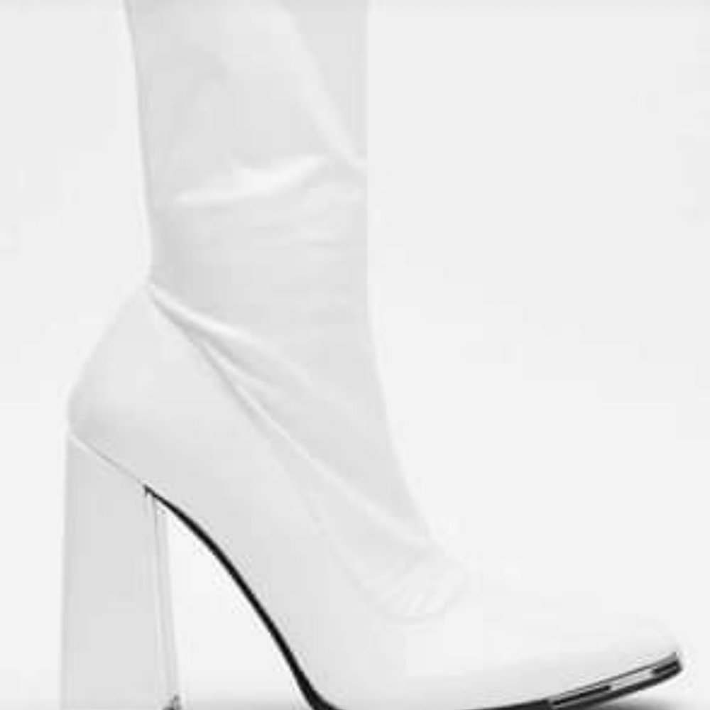 White booties